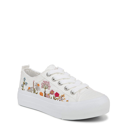 Sadie Sun White Platform Sneaker