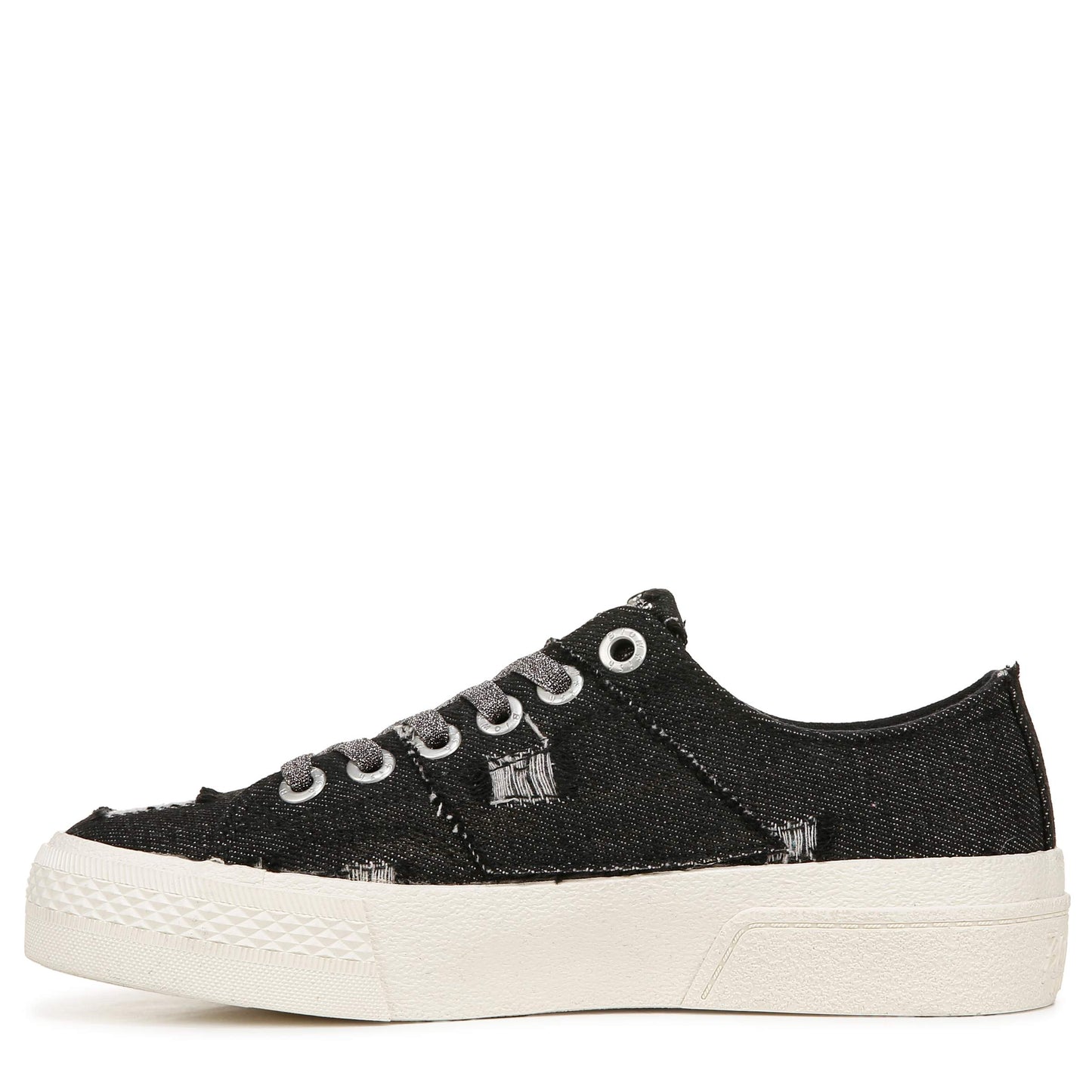 Walk On Black Denim Platform Sneaker