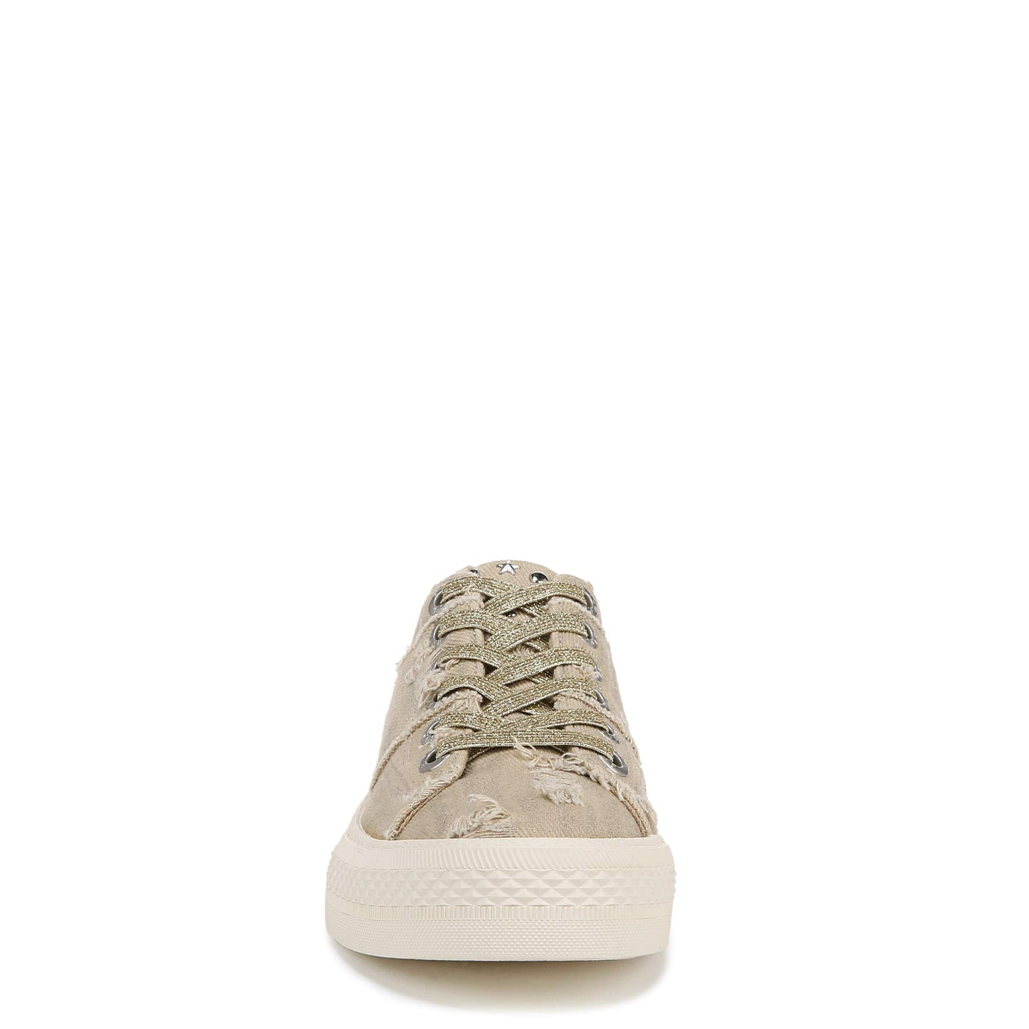 Walk On Tan Denim Platform Sneaker