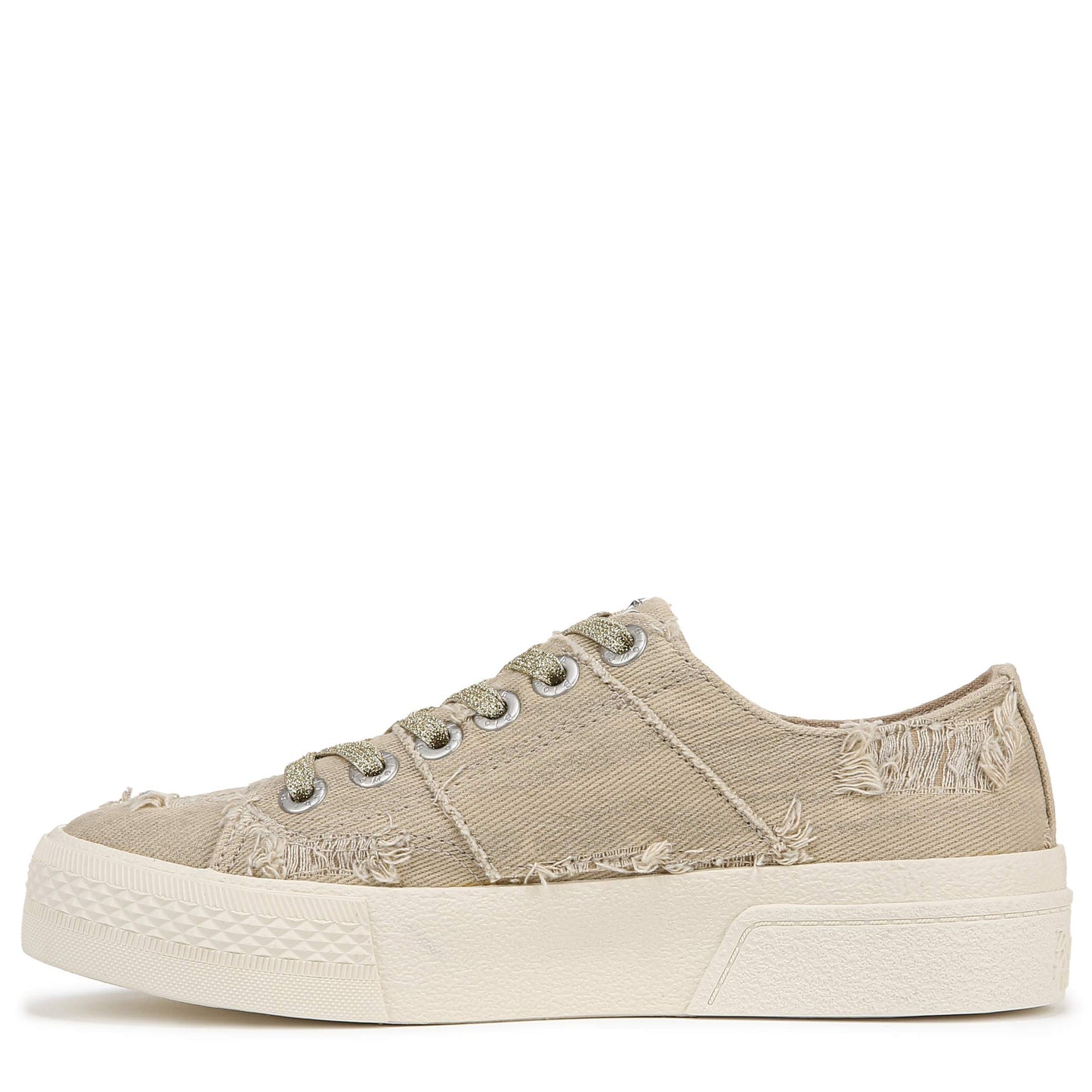 Walk On Tan Denim Platform Sneaker